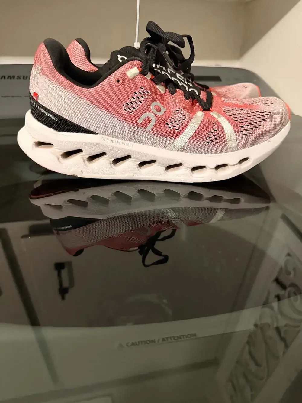 On Cloudsurfer Auburn Frost Women's Running Shoes Size US 7.5